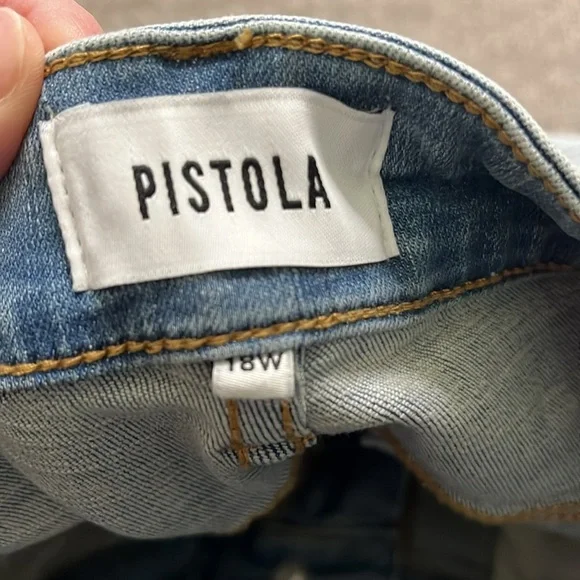 NWT Pistola Jean Shorts Size 18W - Picture 6 of 10